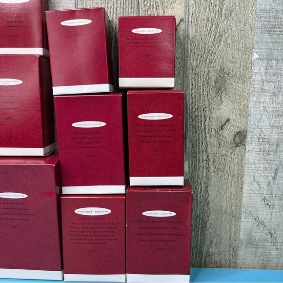 Lot Of 12 Hallmark Vintage 90’s Keepsake Ornaments All New In Box - Picture 12 of 12